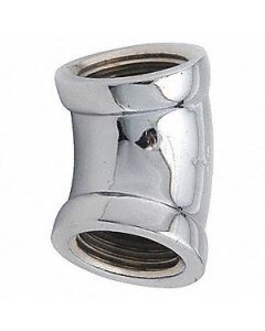 Chrome Plated Elbow 45 1/2"