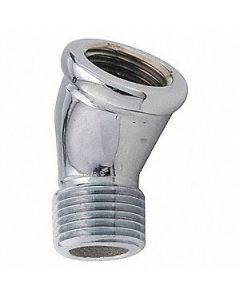 Chrome Plated Street Elbow 45 1/2"
