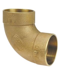 DWV Cast Copper C x C Elbow 90 2" x 1 1/2"