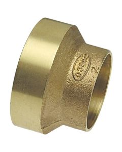 DWV Cast Copper Coupling 3" x 1 1/2"