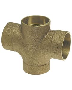 DWV Cast Copper Cross TY 1 1/2"