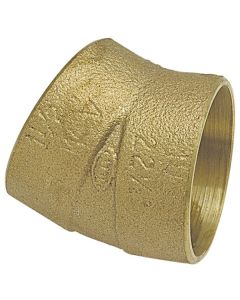 DWV Cast Copper Elbow 22 1 1/2"