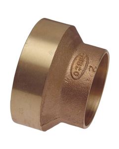 DWV Cast Copper Face Bushing 3" x 1 1/2"