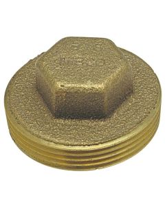 DWV Cast Copper Plug M (NPT) 1 1/2"