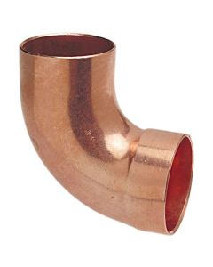 DWV Wrot Copper Ftg x C Elbow 90 1 1/2"