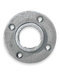 2 1/2" x 7" Galvanized Malleable Companion Flange