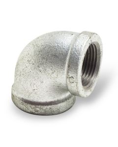 1 1/2" Galvanized Malleable Elbow 90°