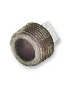 1 1/2" Galvanized Malleable Plug