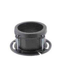 No Hub Cast Iron Quick Set Flange 4"