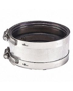 No Hub Stainless Steel Coupling 1 1/2"