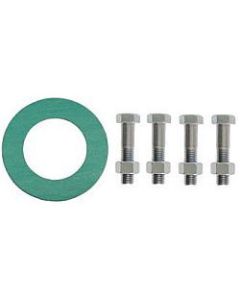 Non-Asbestos Ring Flange, Gasket, Bolt, Nut Kit 1 1/2"