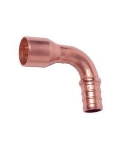 PEX Crimp Female Sweat Long Turn Elbow 3/4" x 3/4"