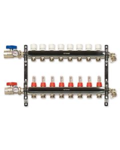 PEX Crimp Stainless 8-Loop Manifold 1/2"