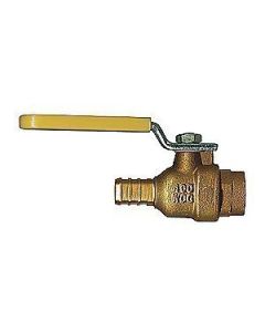 PEX Crimp Sweat Ball Valve 1/2" x 1/2" 1-2 pex crimp x 1-2 female sweat ball valve
