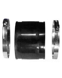 Rubber Coupling Clay to Clay 8"