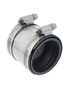 Rubber Coupling Copper to Copper 1 1/2"