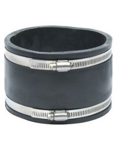 Rubber Shear Ring Coupling Asbestos Cement Fibre or Ductile Iron to Cast Iron or PVC 5"