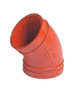 Grooved Elbow 45 GRV x GRV 2 1/2"