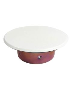 Grooved RFII White Flat Cover Plate