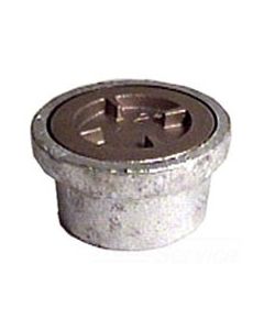Galvanized Cast Iron Flush Oil Fill Box 2"