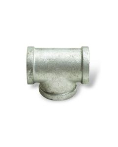 1" X 2-1/2" Galvanized Malleable Tee