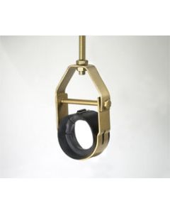 Copper Coated Clevis Hanger w/ Saddle 2"