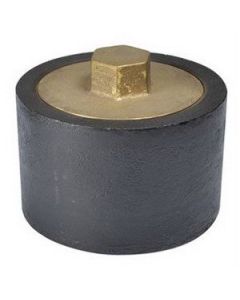Imp No Hub Cast Iron Clean Out Ferrule with Plug 2"