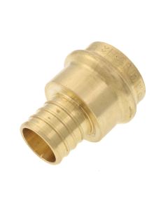Legend 450-855P 1" PEX Crimp x Copper Press Brass Adapter