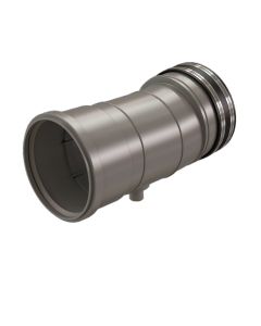 Centrotherm ISAACD0808, 250408500680, 8" to 8" Appliance Adaptor with Condensate Drain & VIB