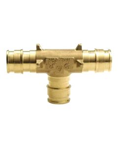 Uponor LF4701010,  1" ProPEX® Lead-free Brass Tee