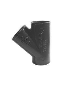 Tyler Pipe 008361, 8" X 8" X 2" Cast Iron Reducing Wye-Branch No-Hub
