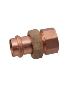 1/2" Press P x F Union