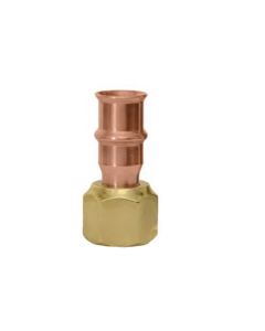 RLS 3291040000111 1/4" SAE Flare Adapter Press Refrigeration Fitting