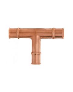 RLS 3091060606111 3/8" Tee Press Refrigeration Fitting