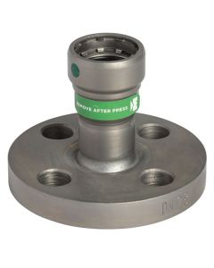 Mueller CP03907 Carbon Steel Press Flange P x Flange, 1 1/2"