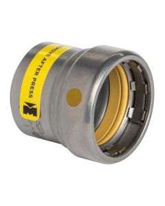 Mueller CP07014G Carbon Steel Press GAS Cap P, 2"