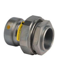 Mueller CP11424G Carbon Steel Press GAS Union Female P x FPT, 1"