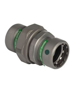 Mueller CP08003 Carbon Steel Press Union P x P, 1/2" x 1/2"