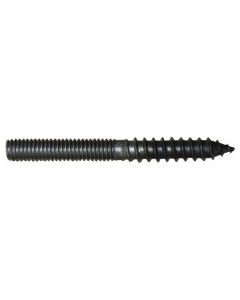 Steel Coach Screw Rod 1/2" x 10"