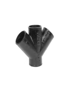 Tyler 002666, 6" Cast Iron Cross Wye