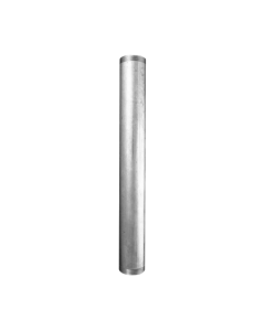 Tubular Rough Brass 22 Gauge Threaded Both Ends 1 1/2" x 12"