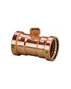 Viega 20868 ProPress 4" x 4" x 2" FPT XL-C Copper Tee (Lead Free)