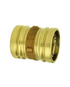 Viega 91347,  3" ProPress XL Bronze Coupling C x C with Stop