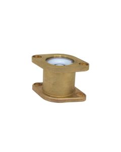 Webstone H-13706HV, H-1370 1-1/2" Brass Flanged Double Check Valve