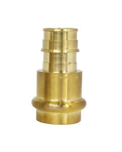 Webstone H-36806W, H-x680 1-1/2" Press x PEX Transition Fitting Coupling