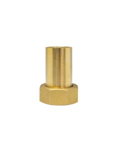 Webstone H-7-5103W-WP, H-7-x10 3/4" Sweat x G1 Brass Union