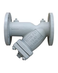Titan YS61CS200 2-1/2"  Flange Ends Carbon Steel Y-Strainer